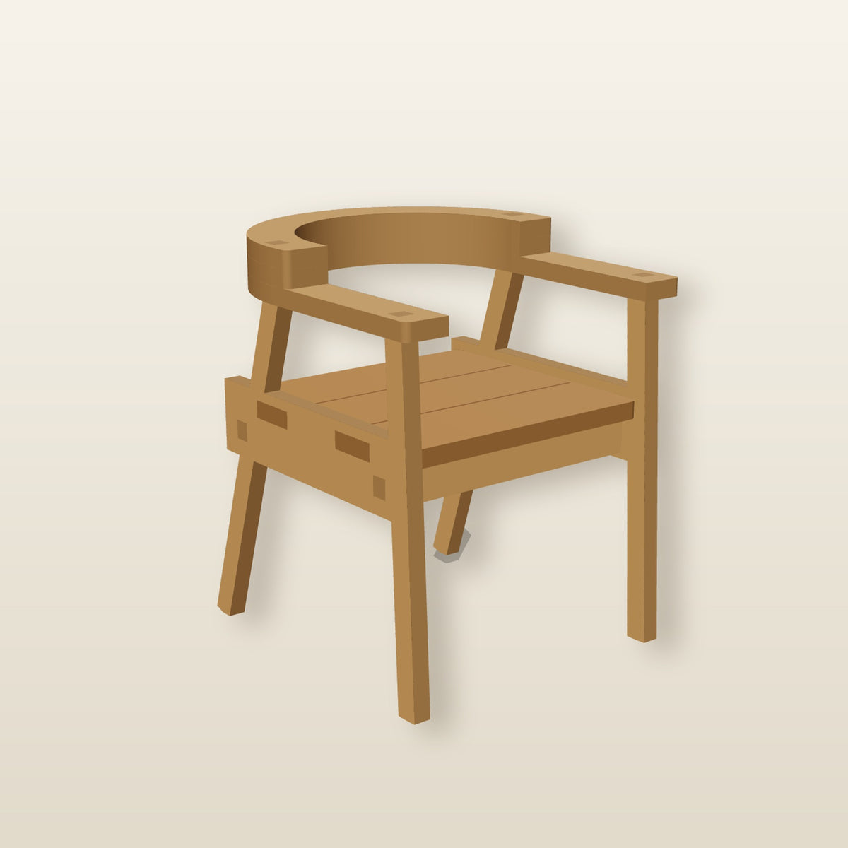 Armchair (1:12) - Laser-Cut SVG Files