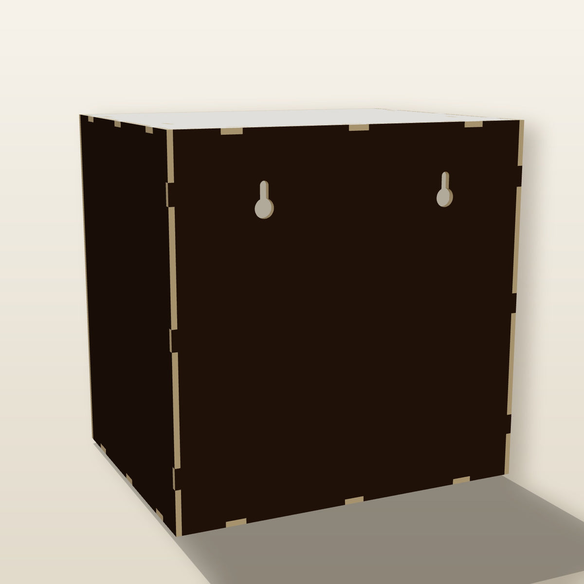 Bedroom Room Box (1:24) - Laser-Cut SVG Files