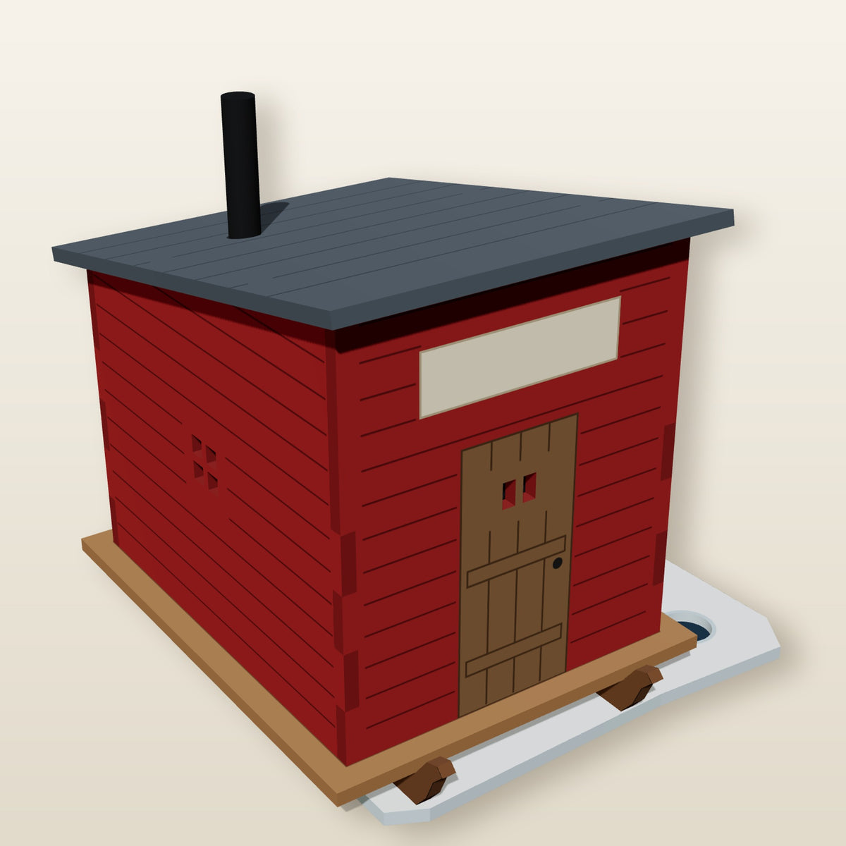 Ice Shanty - Laser-Cut SVG Files