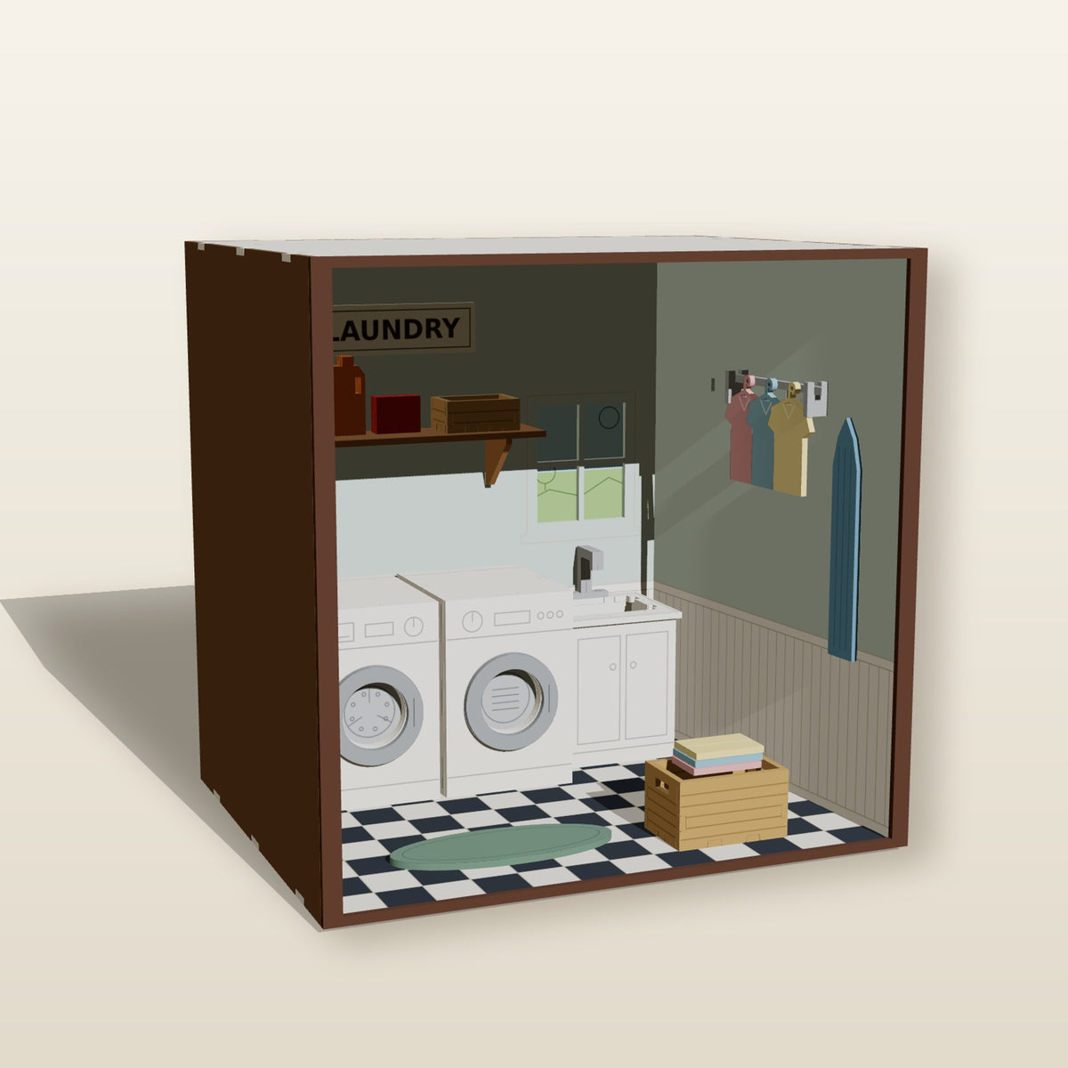 Laundry Room - Laser-Cut SVG Files