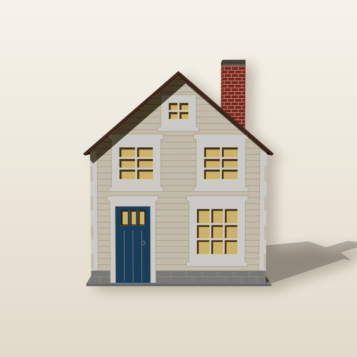 Wall House - Laser-Cut SVG Files