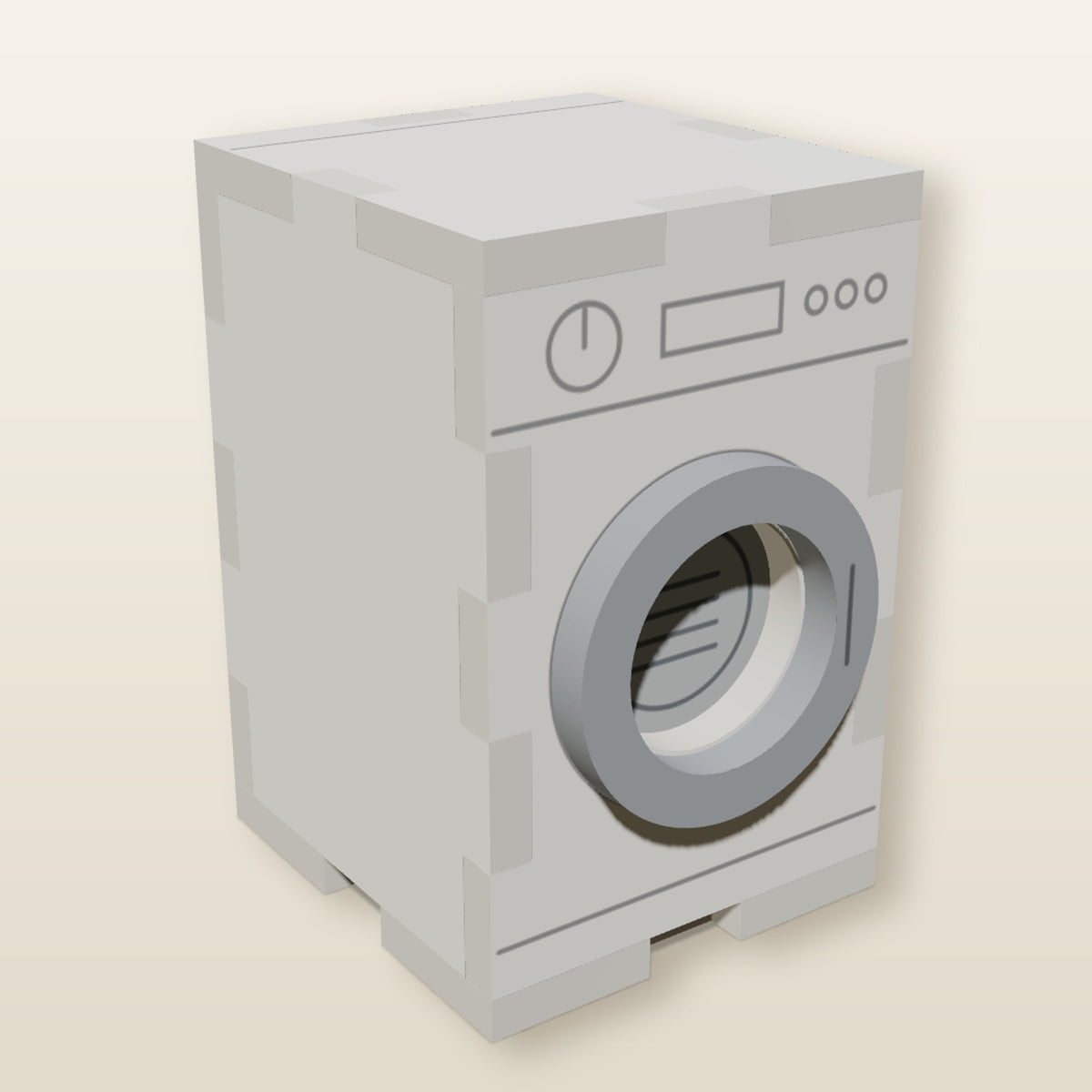 Washer & Dryer Set (1:24) - Laser-Cut SVG Files