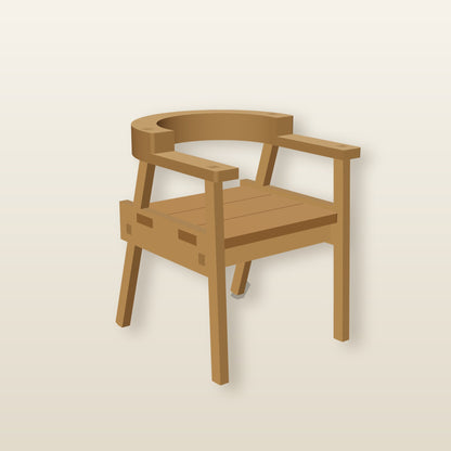 Armchair (1:12) - Laser-Cut SVG Files