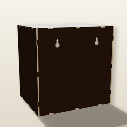 Bedroom Room Box (1:24) - Laser-Cut SVG Files