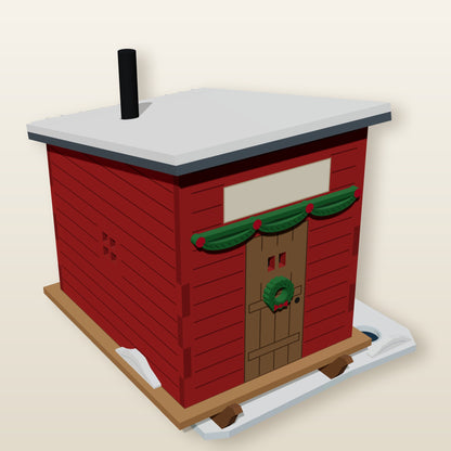 Christmas Ice Shanty - Laser-Cut SVG Files