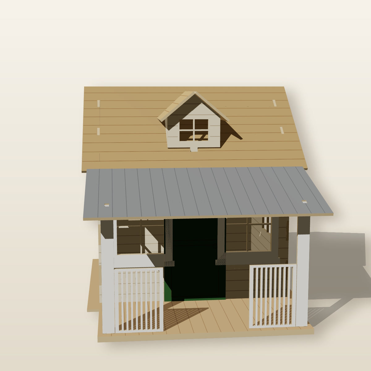 Dormer Cottage (1:12) - Laser-Cut SVG Files