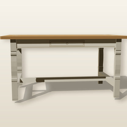 Farmhouse Kitchen Table (1:12) - Laser-Cut SVG Files