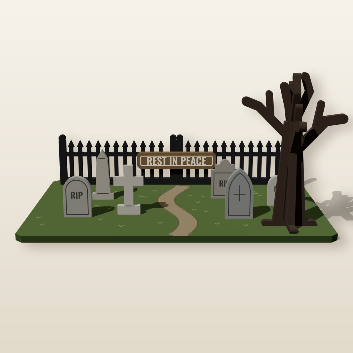 Graveyard - Laser-Cut SVG Files