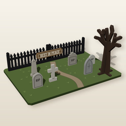 Graveyard - Laser-Cut SVG Files