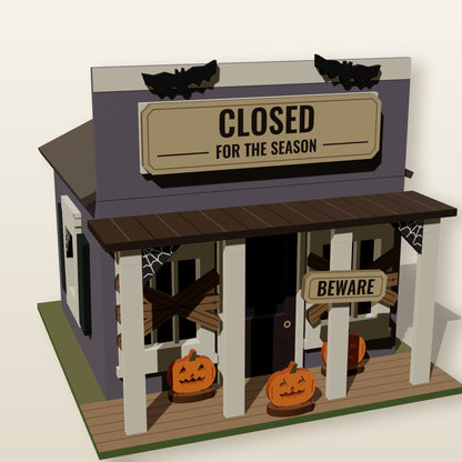 Haunted Shop - Laser-Cut SVG Files