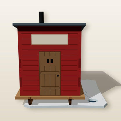 Ice Shanty - Laser-Cut SVG Files