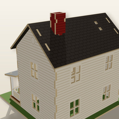 Porch House - Laser-Cut SVG Files