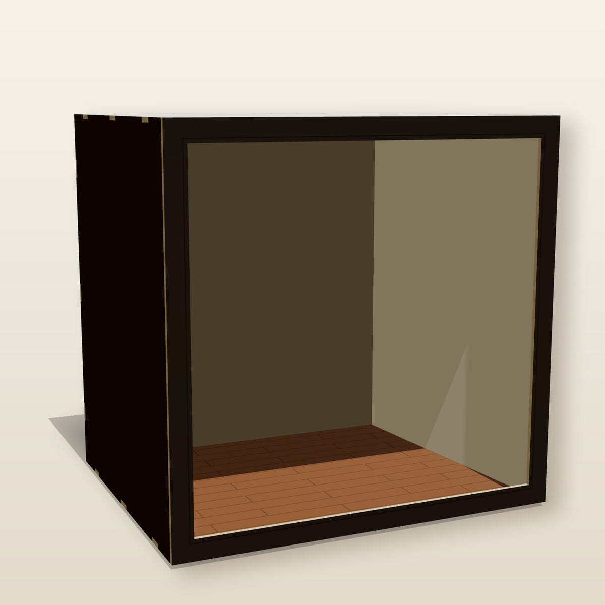 Blank Room Box - Large - Laser-Cut SVG Files