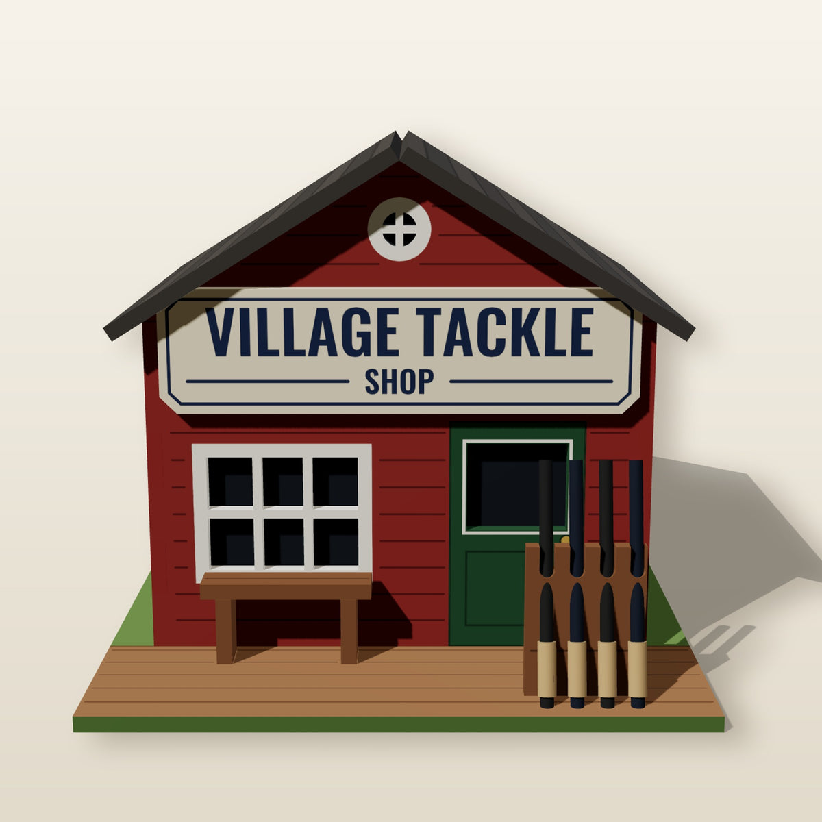 Village Tackle Shop - Laser-Cut SVG Files