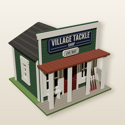 Village Tackle Shop v4 - Laser-Cut SVG Files