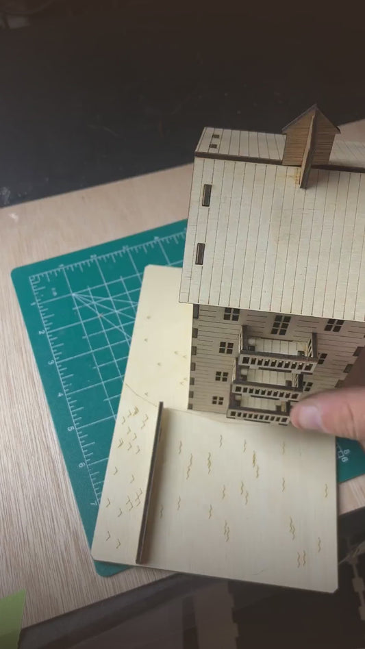 Stockport Mill - Laser-Cut SVG Files
